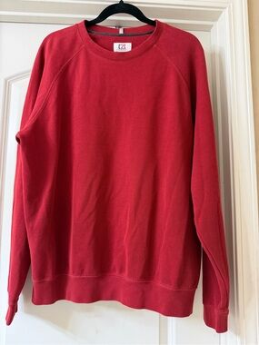Cutter & Buck Red Crewneck Sweatshirt